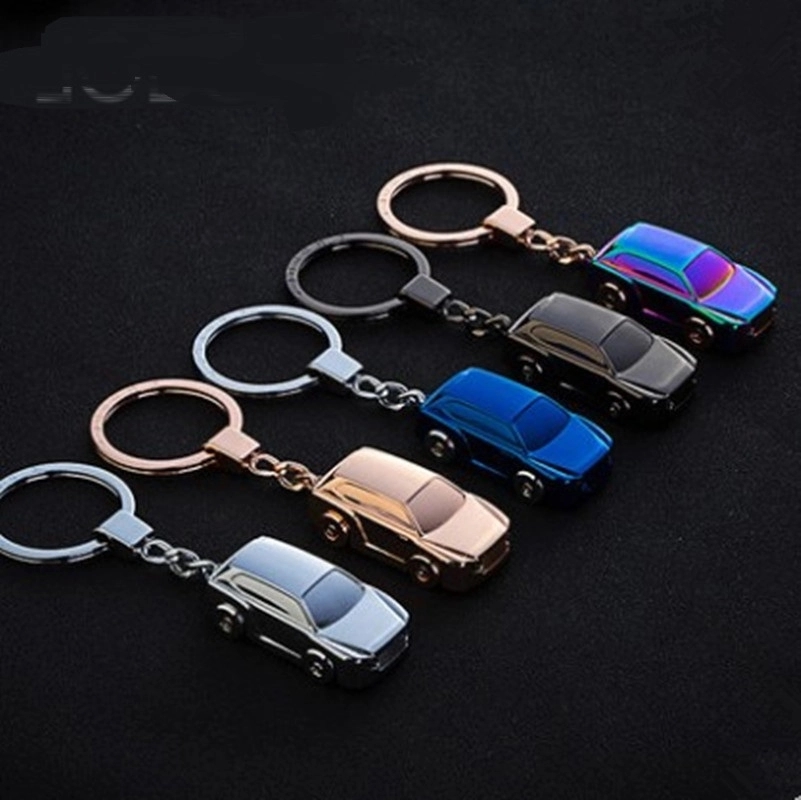 Car Shape with LED Light and Function Business keychain 2