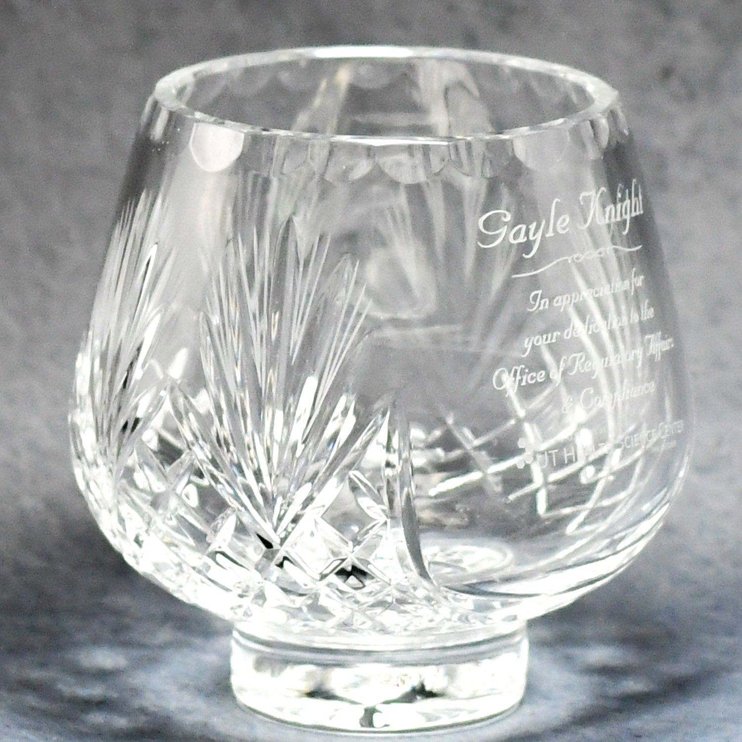 Crystal Rose Bowl 4