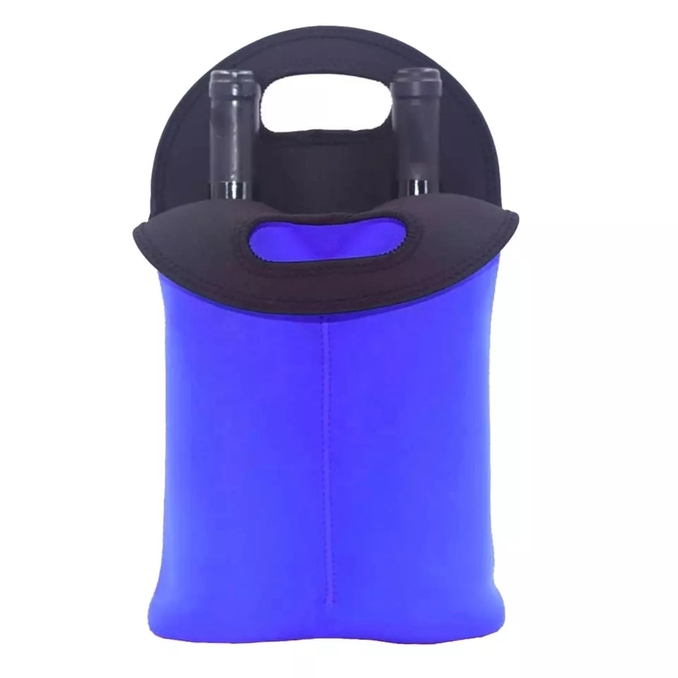 Neoprene Wine Double Bottle Tote Bag 3