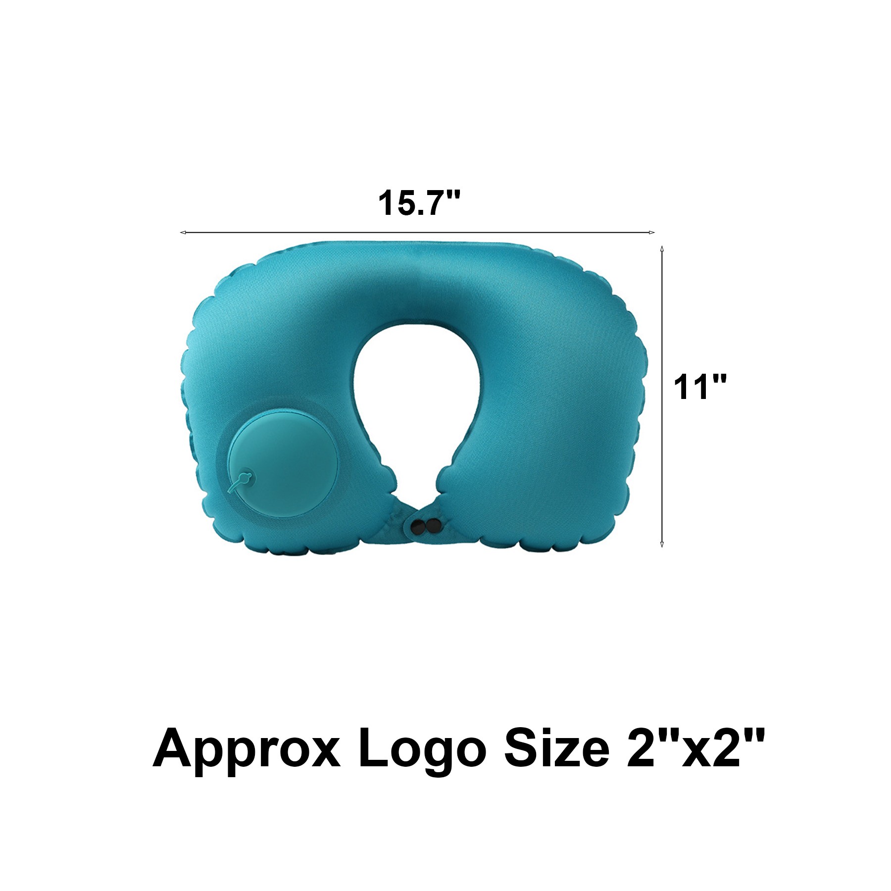 Inflatable U-Shaped Travel Pillow 2