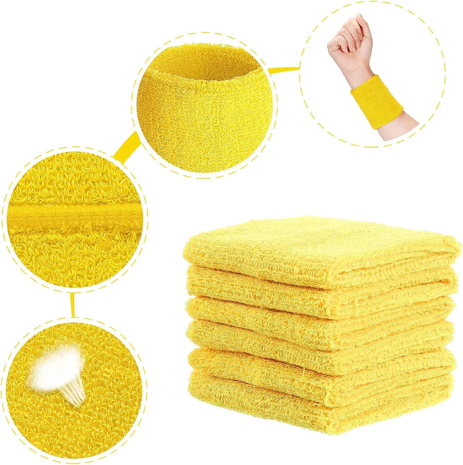 Sweat-Wicking Sports Wrist Protection 4