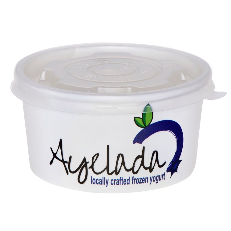 8 oz. Paper Dessert/Food Cup - Flexographic printed 3