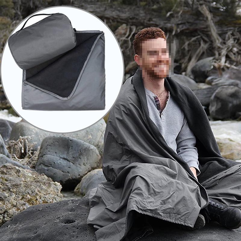 Waterproof Windproof Outdoor Fleece Blanket 4