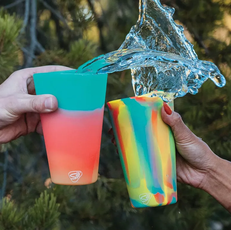Unbreakable Reusable16-Ounce Silipint Silicone Cup Shatterpr 4