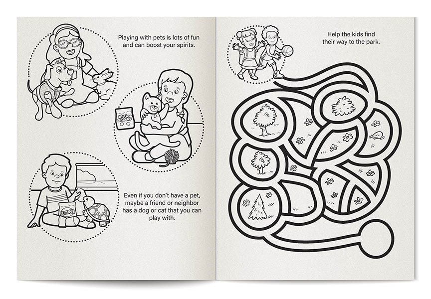 COLORING BOOK - Mindfulness Matters Coloring & Activity Book 7