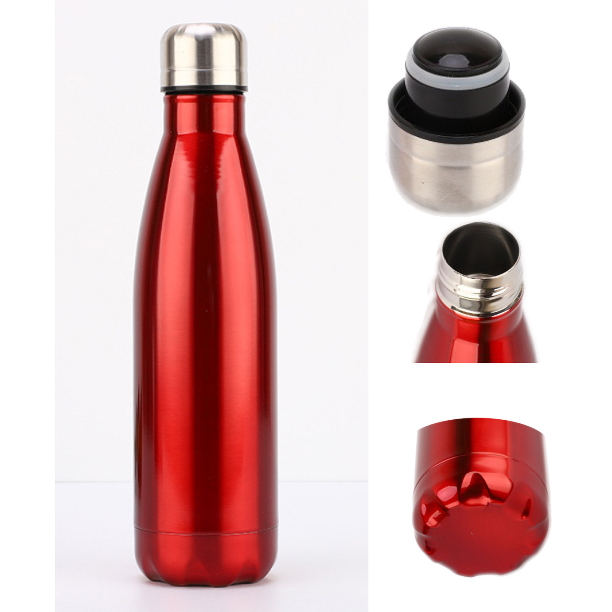 17 Oz Double Wall Stainless Bottle, custom water bottle with logo imprint 3