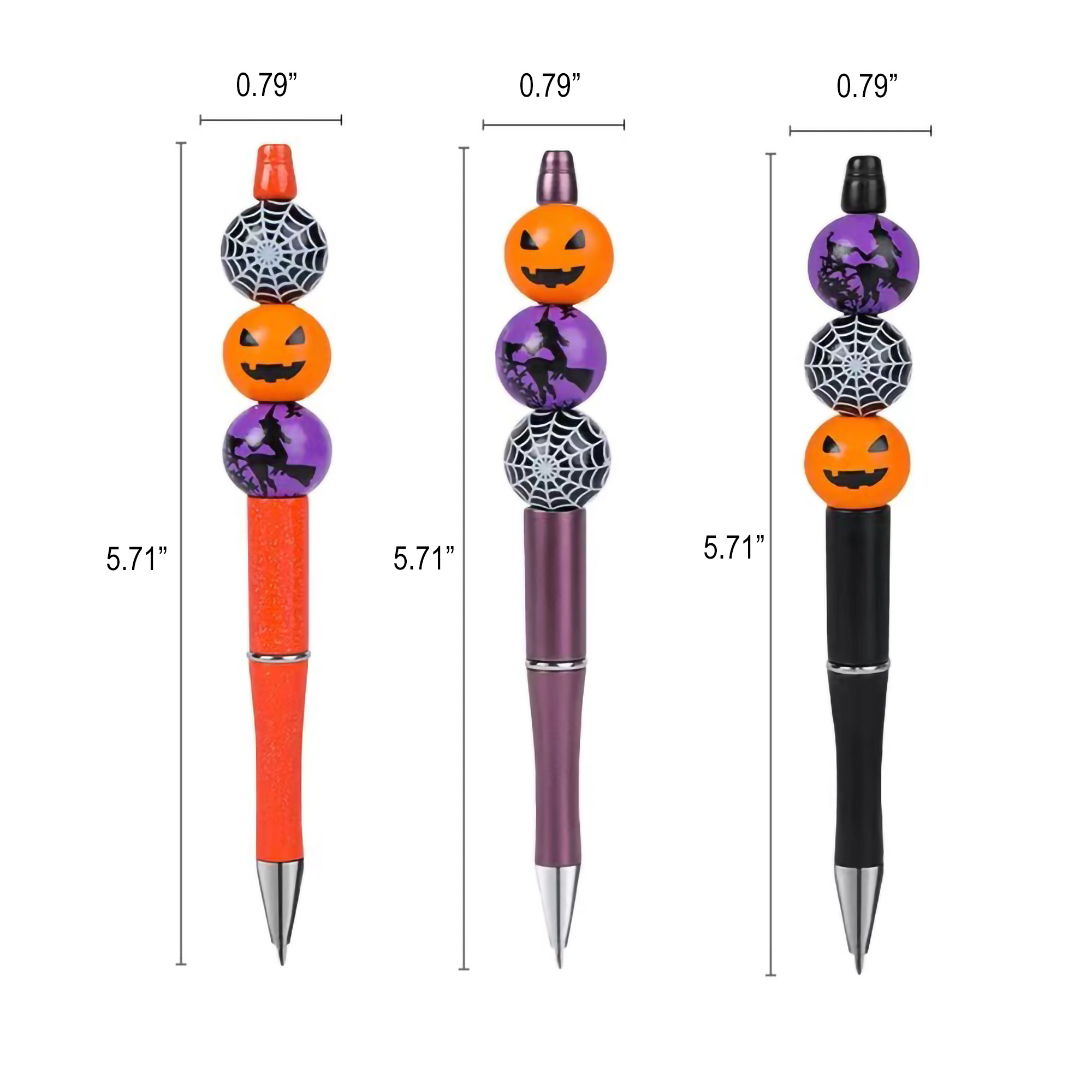DIY Beadable Halloween Ballpoint Pen 5