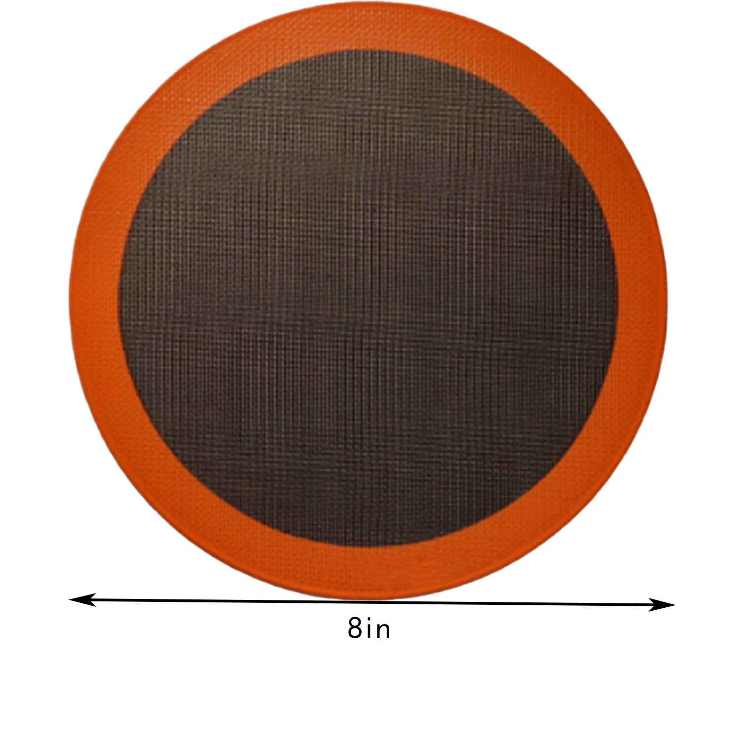 8 Inch Non-Stick Round Silicone Baking Mat 6