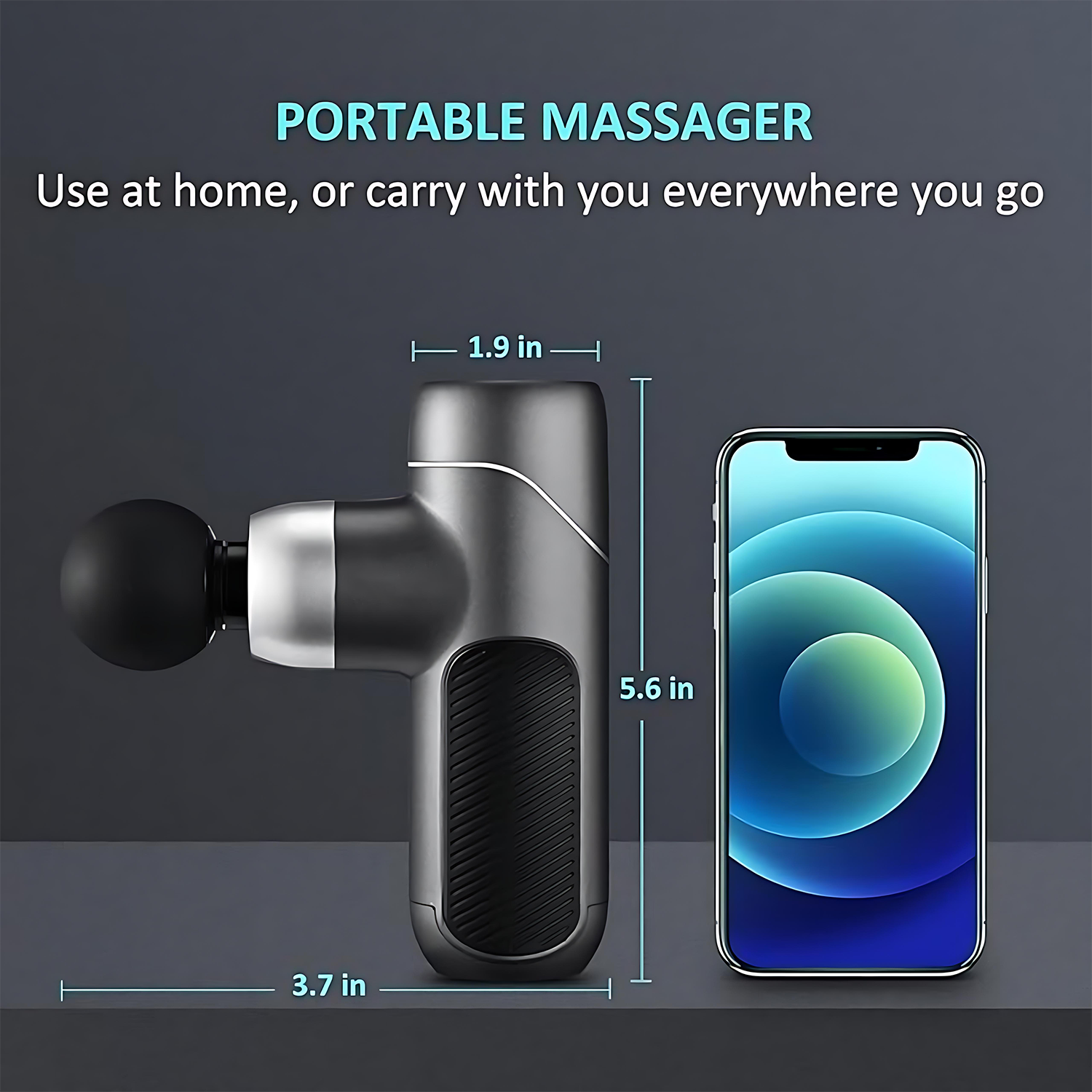 Mini Rechargeable Fascia Gun for Neck Massage 3