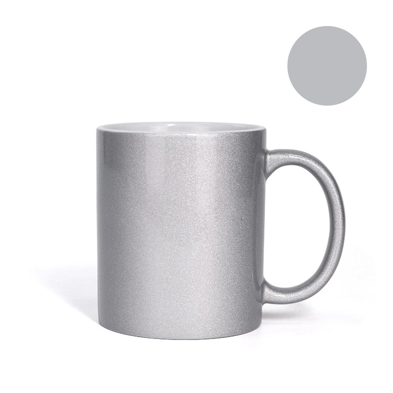 11 oz Full Color Sublimation Glossy Sparkly Ceramic Mug 8
