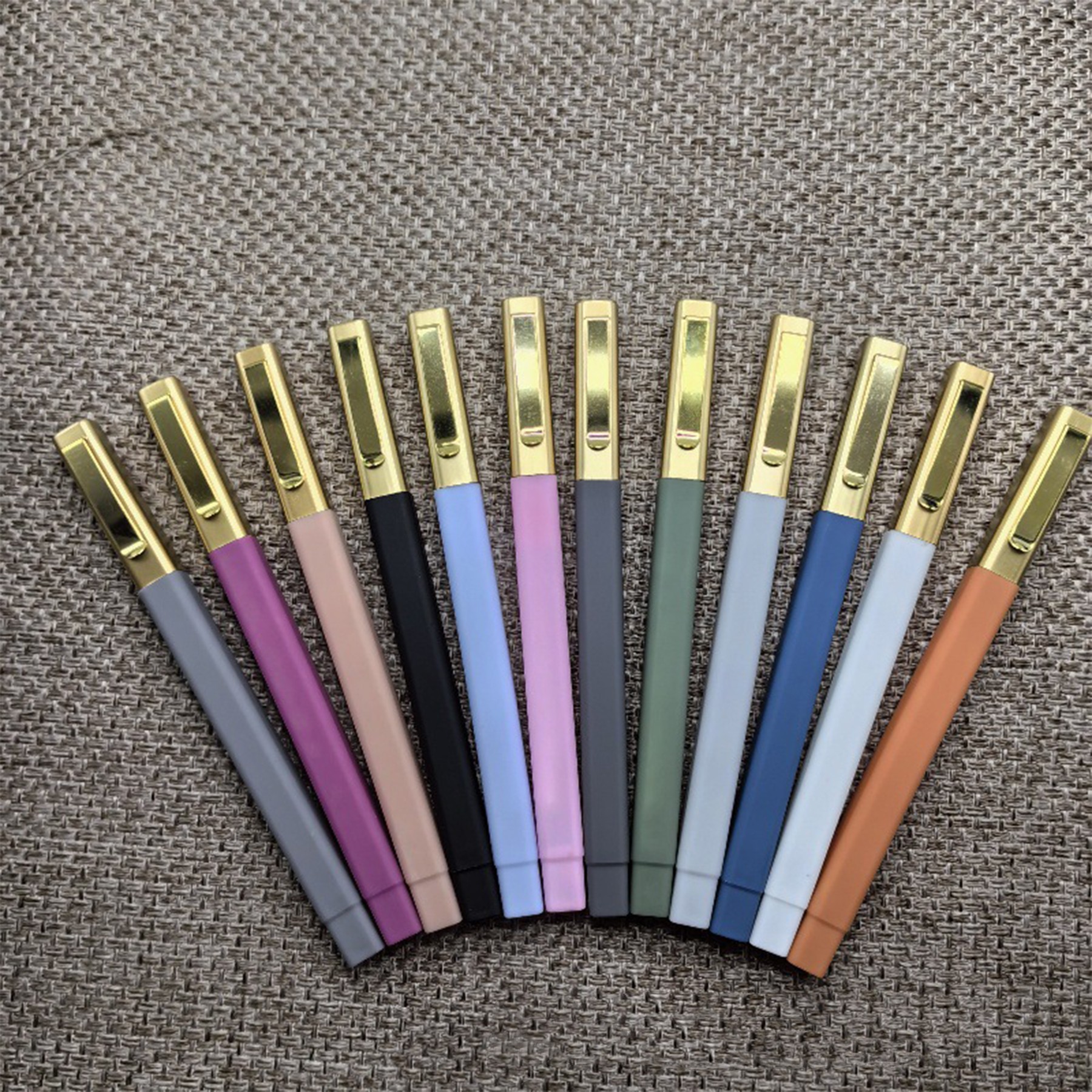 Writing Pen With Gold Pen Cap 2