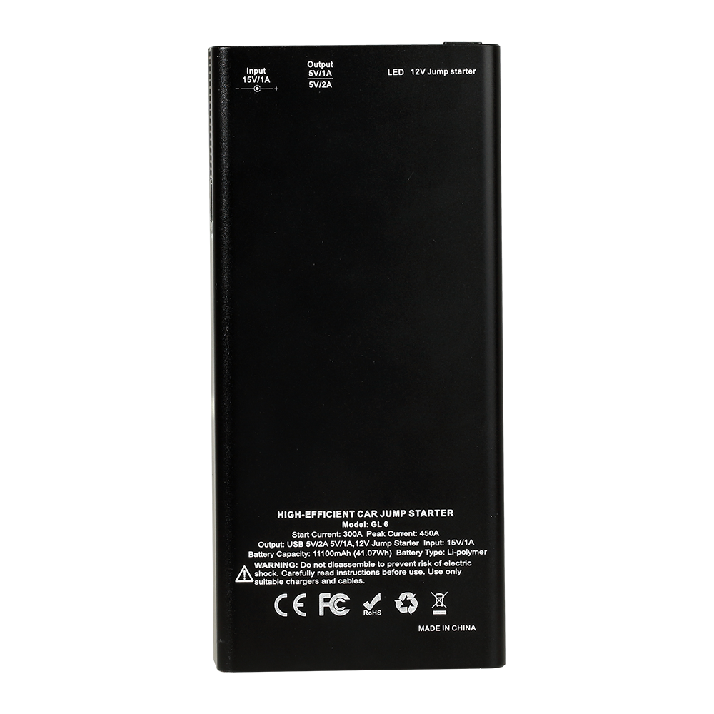 Malden Avenue Car Jump Starter 8000mAh Power Bank with LED Flashlight 8