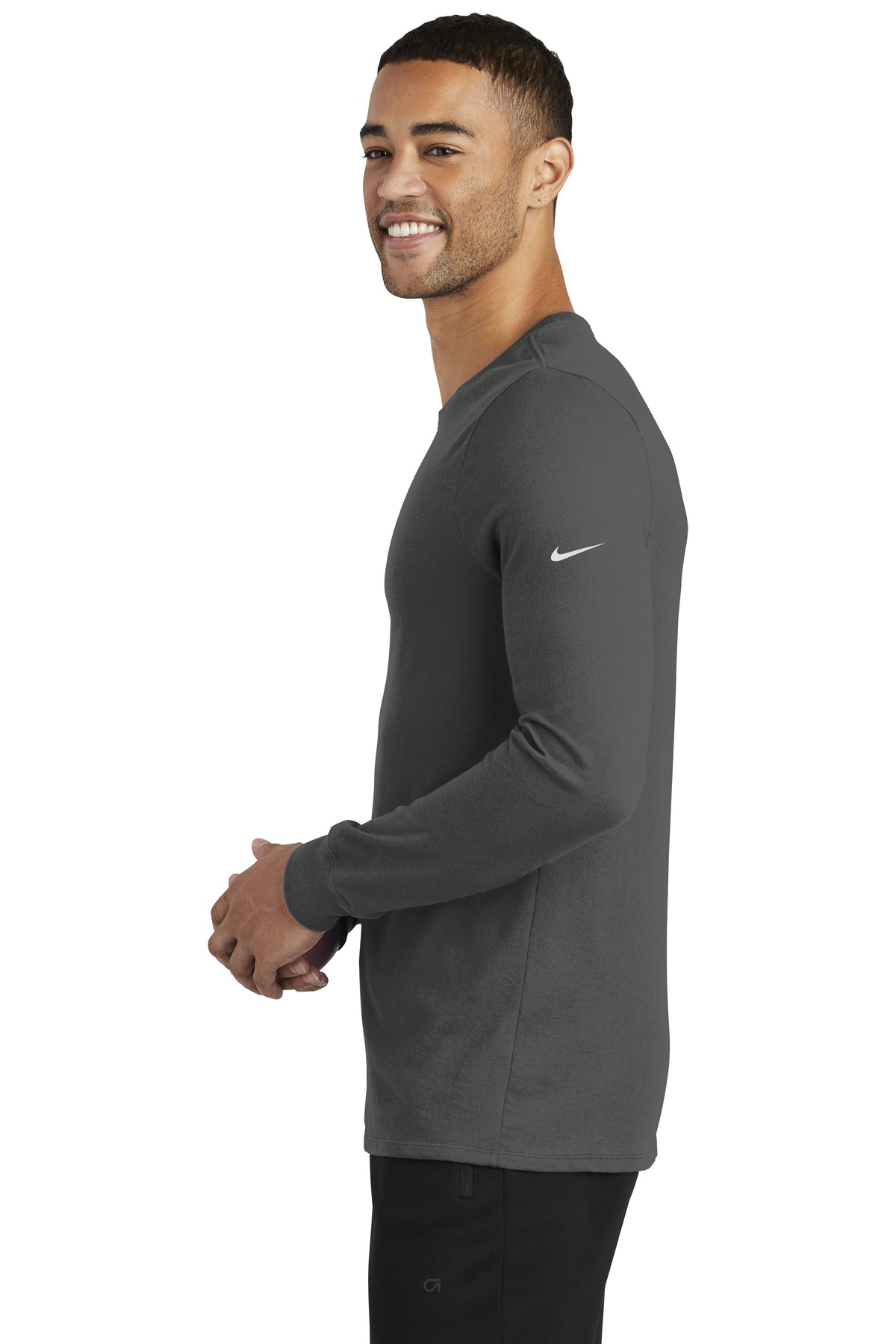 Nike® Dri-FIT Cotton/Poly Long Sleeve Tee 14