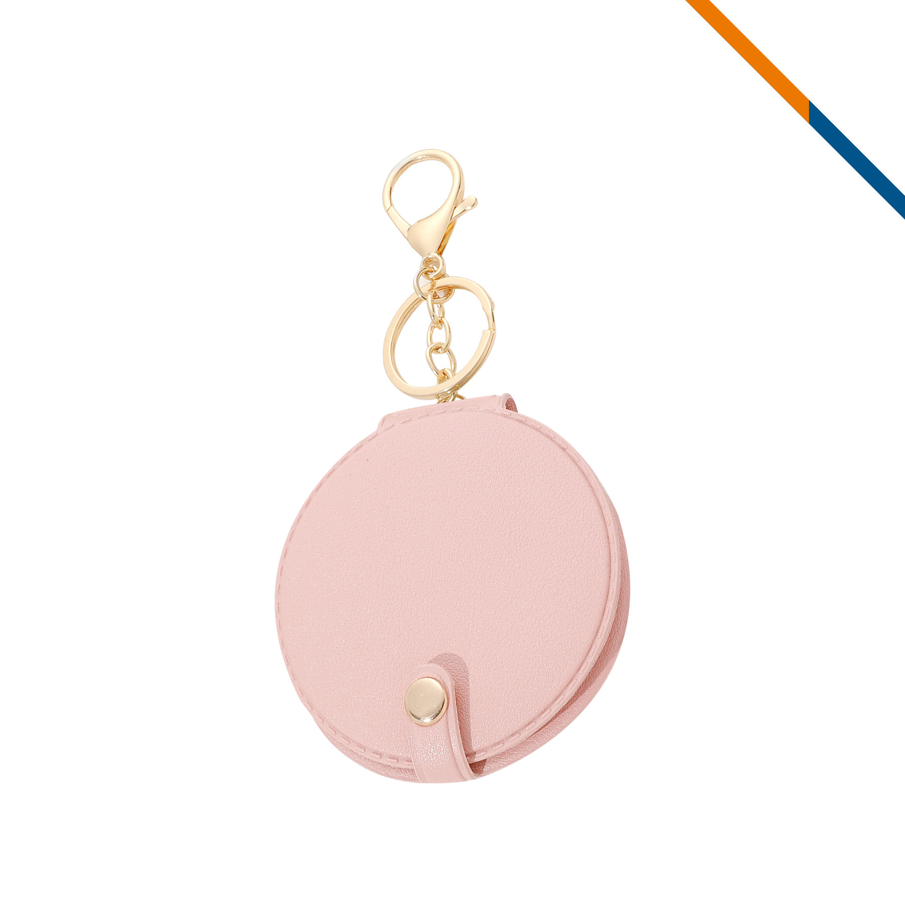 PeltGlow Leather Keychain Compact Mirror 8