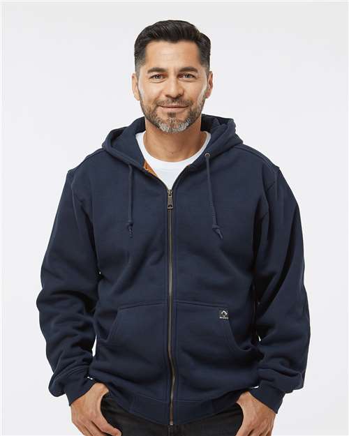 Men's Crossfire Heavyweight Power Fleece Hooded Jacket with Thermal Lining - 7033 18