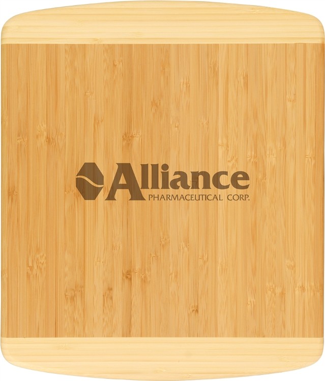 Two Tone Bamboo Cutting Board 2