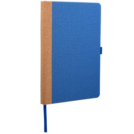 5.5" x 8.5" Recycled PET and Cork Bound Journal 35