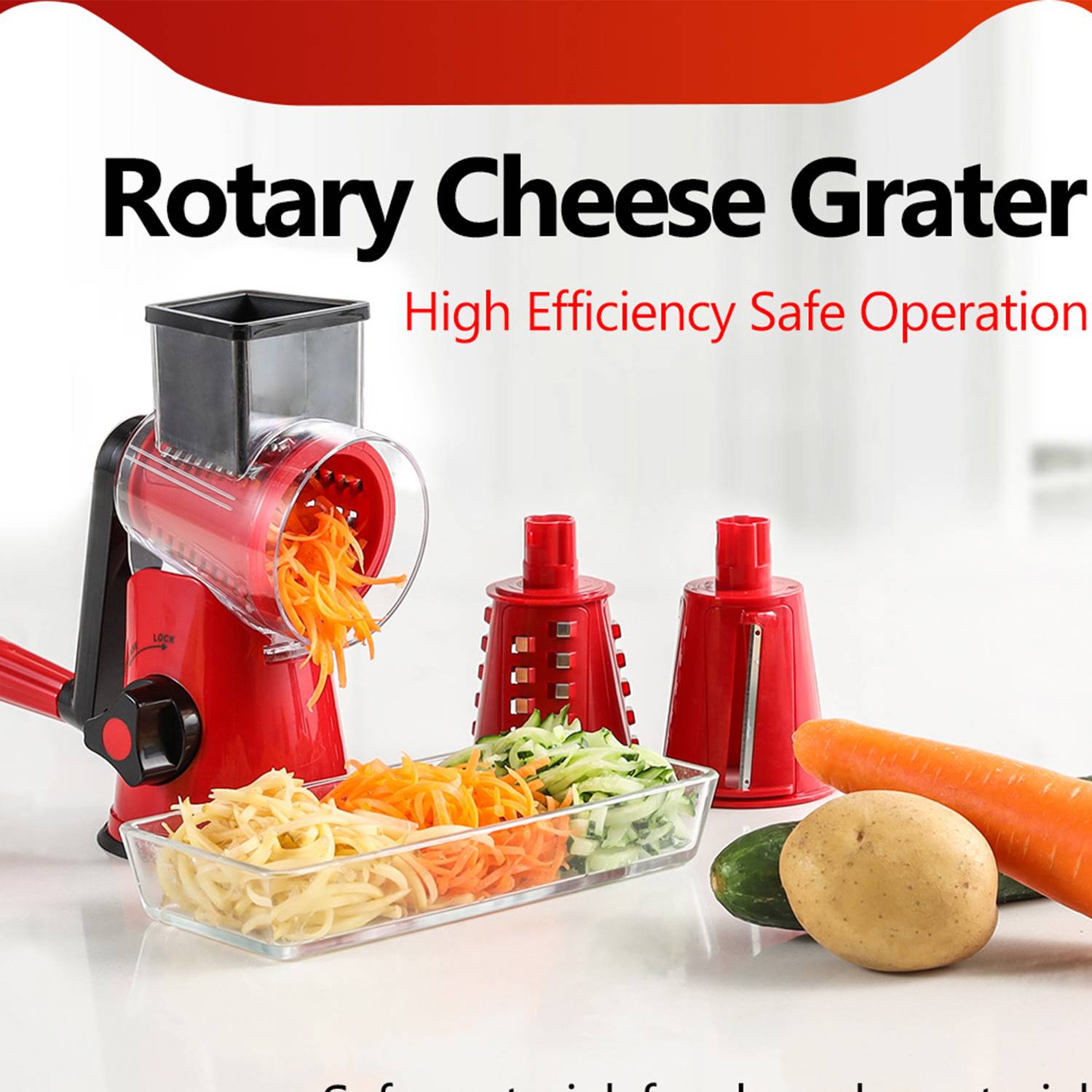 Rotary Grater for Kitchen 6
