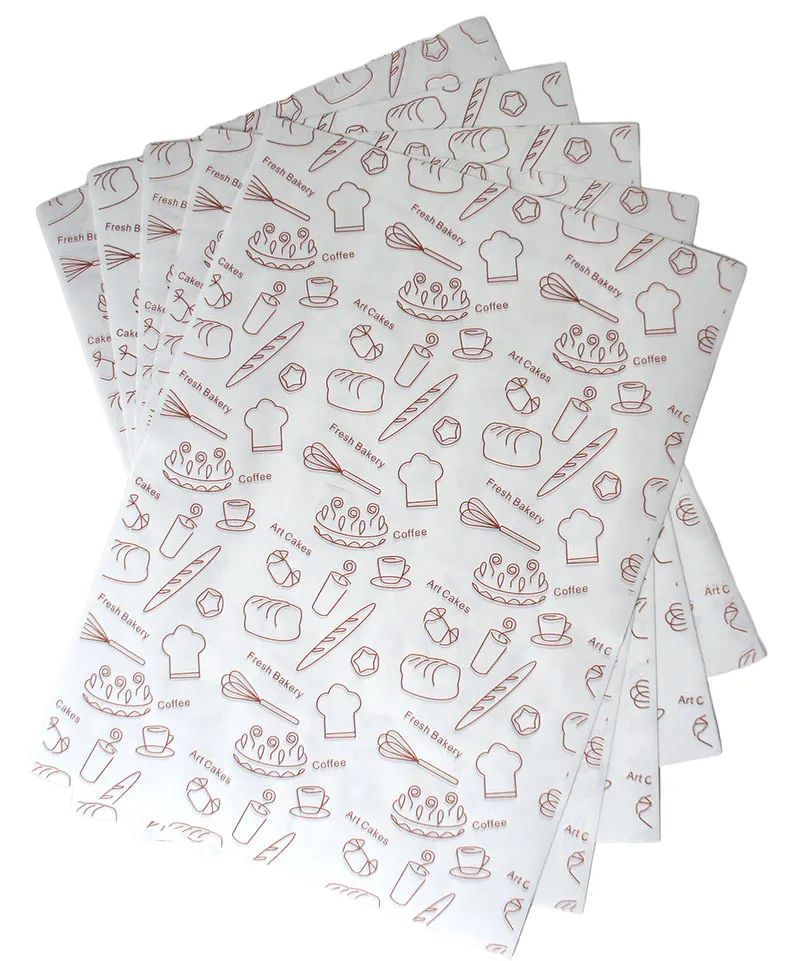 Custom Logo Hamburger Wrapping Paper 3