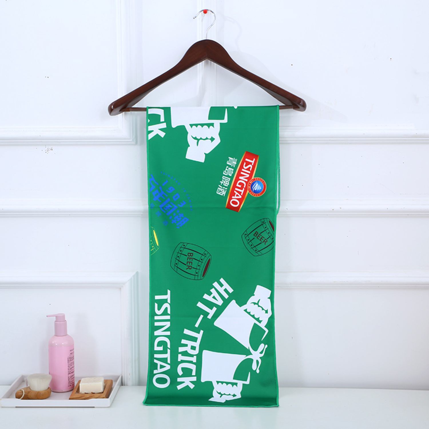 12"x 36" Sublimated Coolmax Polyester Gym Towel 5
