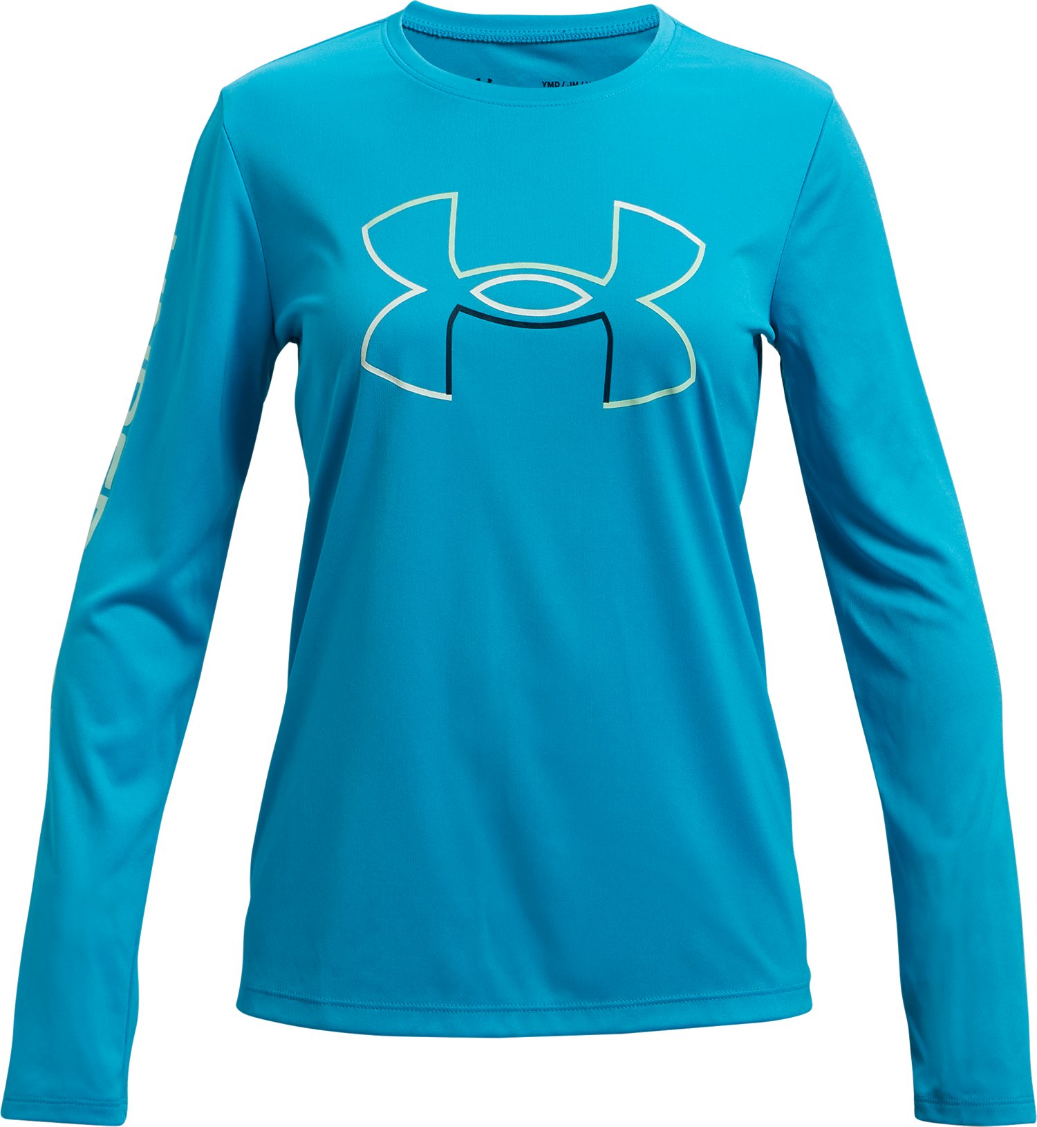 UA Tech Big Logo Girls' Long Sleeve 4
