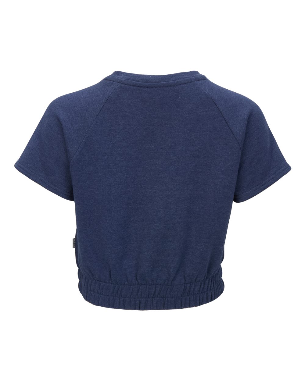 Women's French Terry Short Sleeve Cropped Crewneck Sweatshirt - BW2103 8