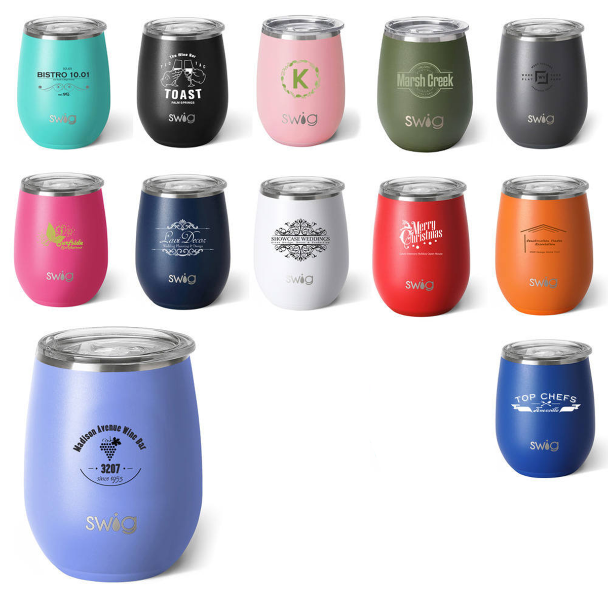 Swig® 14 oz. Matte Stemless Wine Cup