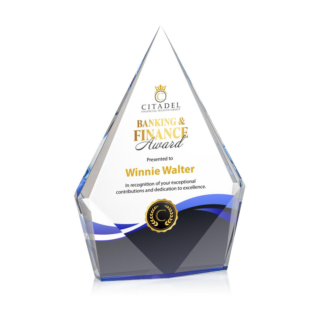Shelton VividPrint™ Award - Blue 6