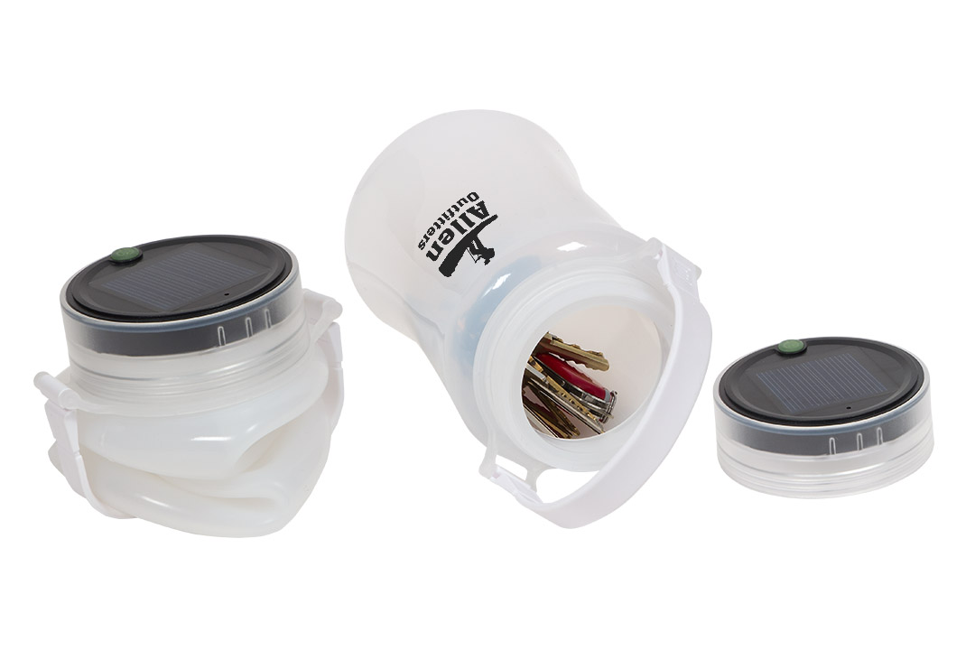 Foldable Waterproof Container with Solar Light 8