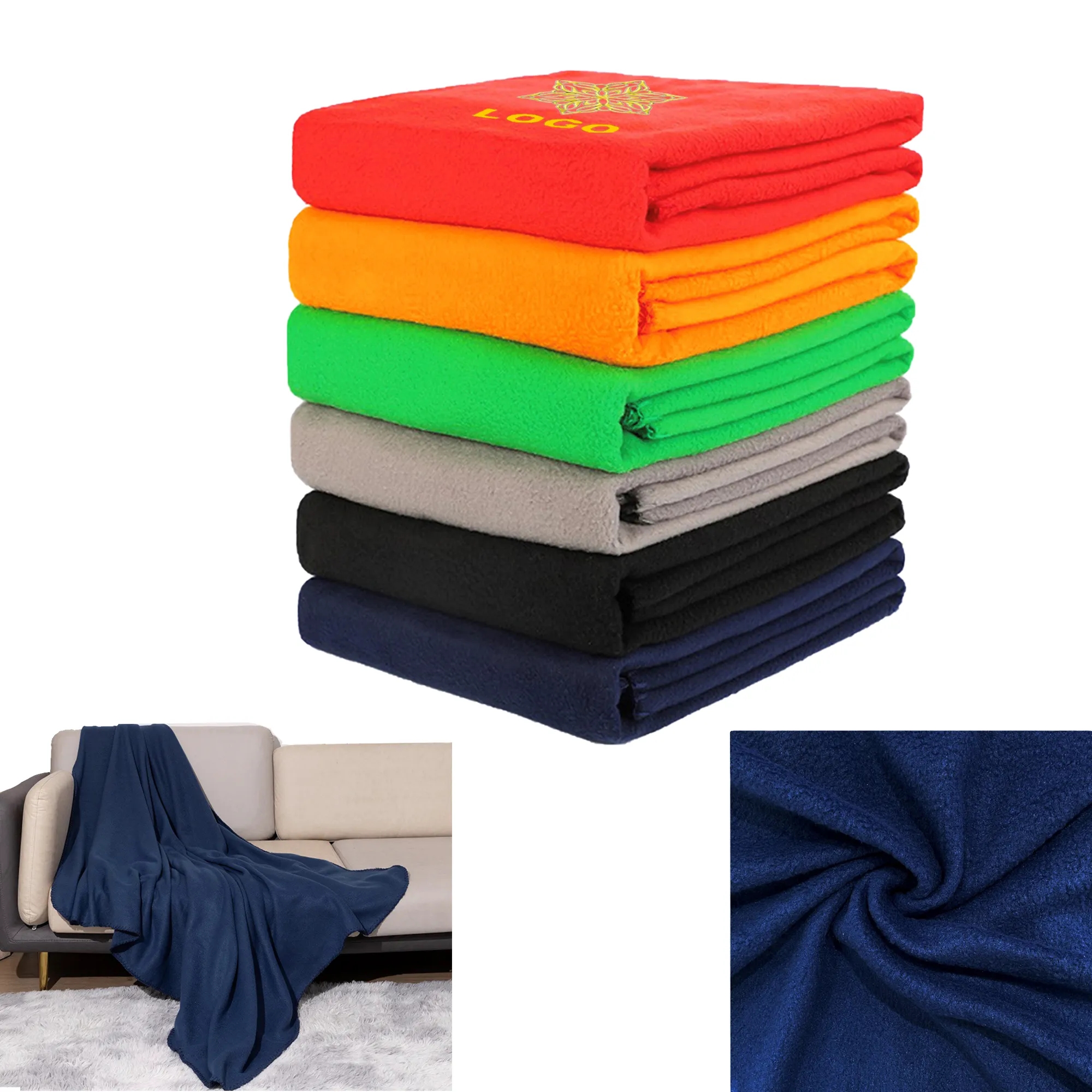 Fleece Throw Blanket 2