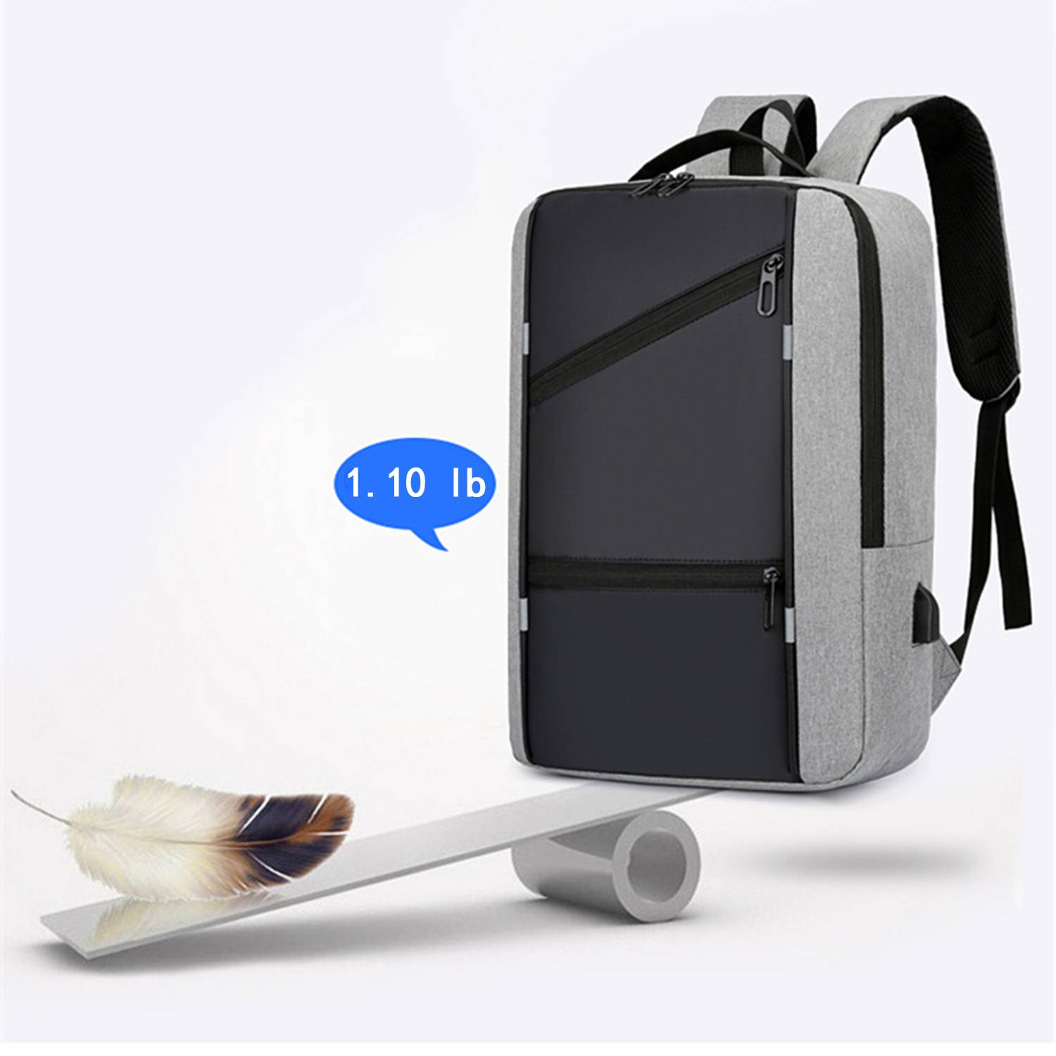 Travel Laptop Backpack w/ Usb Charging Port 3