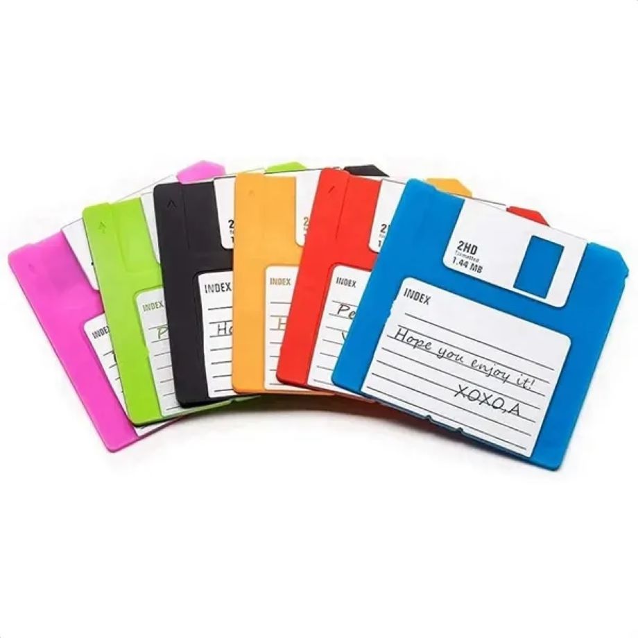 Silicone Floppy Disk Coaster for Tables 1