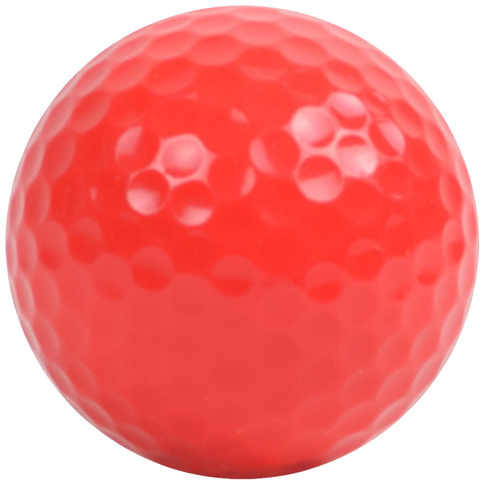 3-Colored Golf Balls Tube w/Poker Chip 8