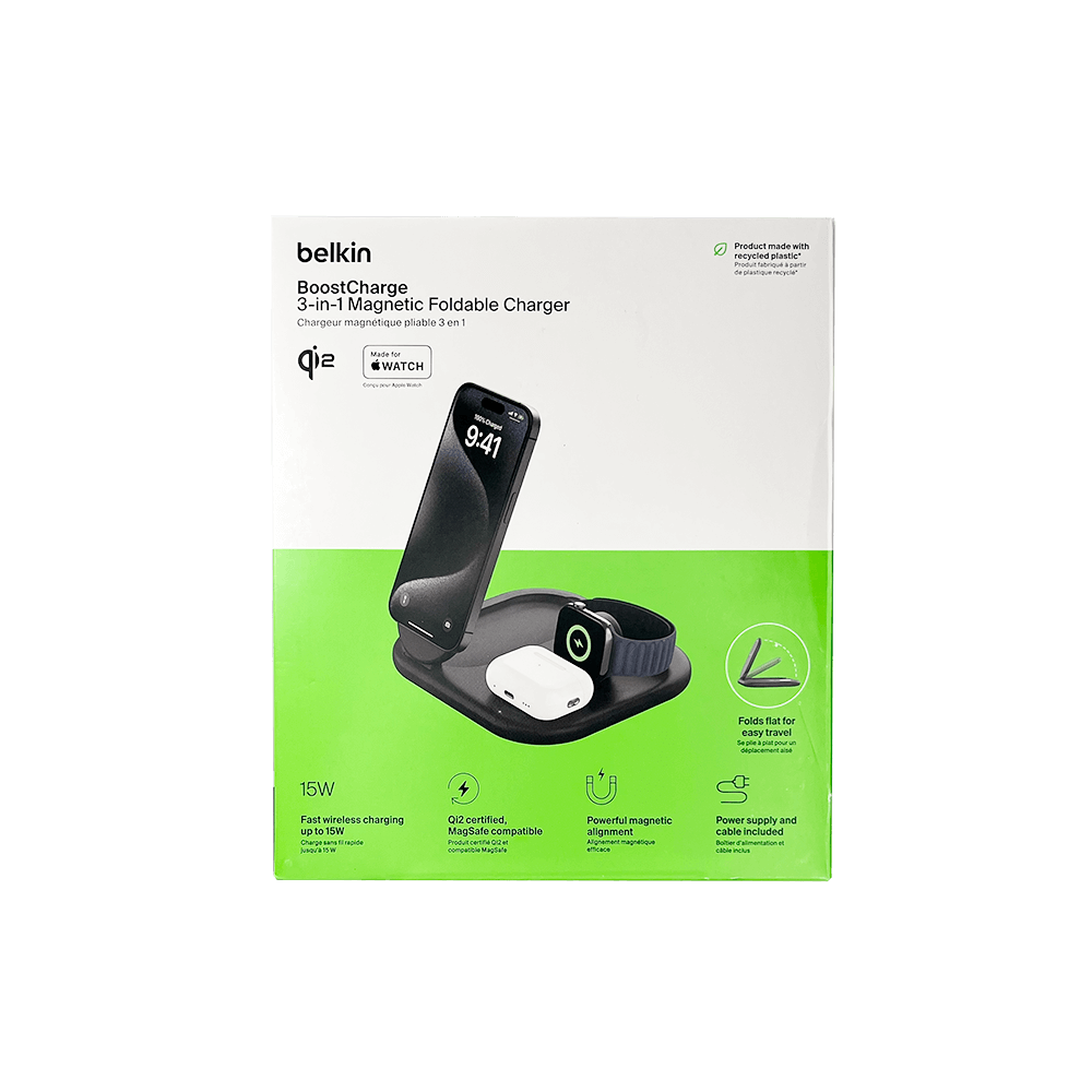 Belkin 3 in 1 Magnetic Wireless Charger 15