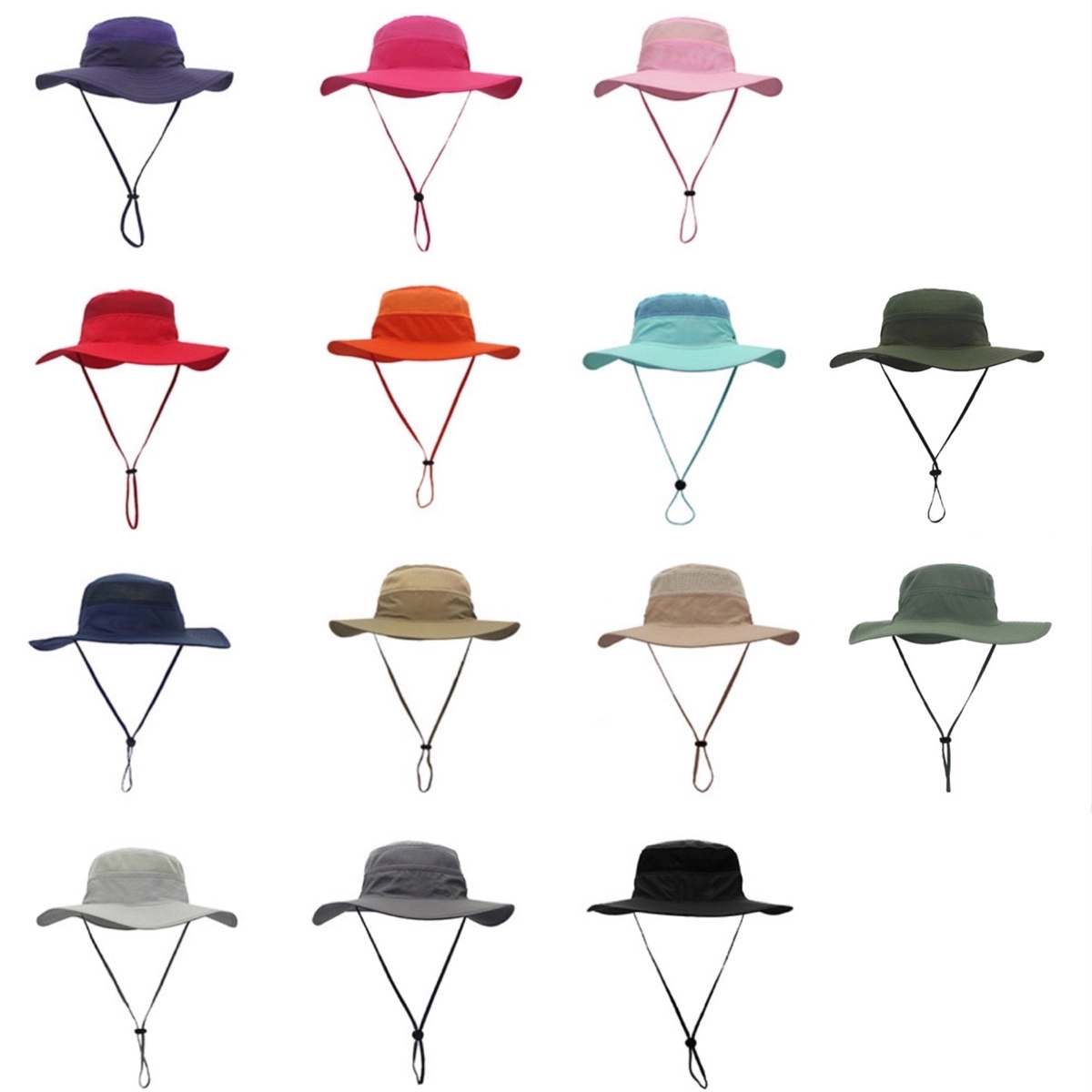 Wide Brim Fisherman Bucket Hat 4