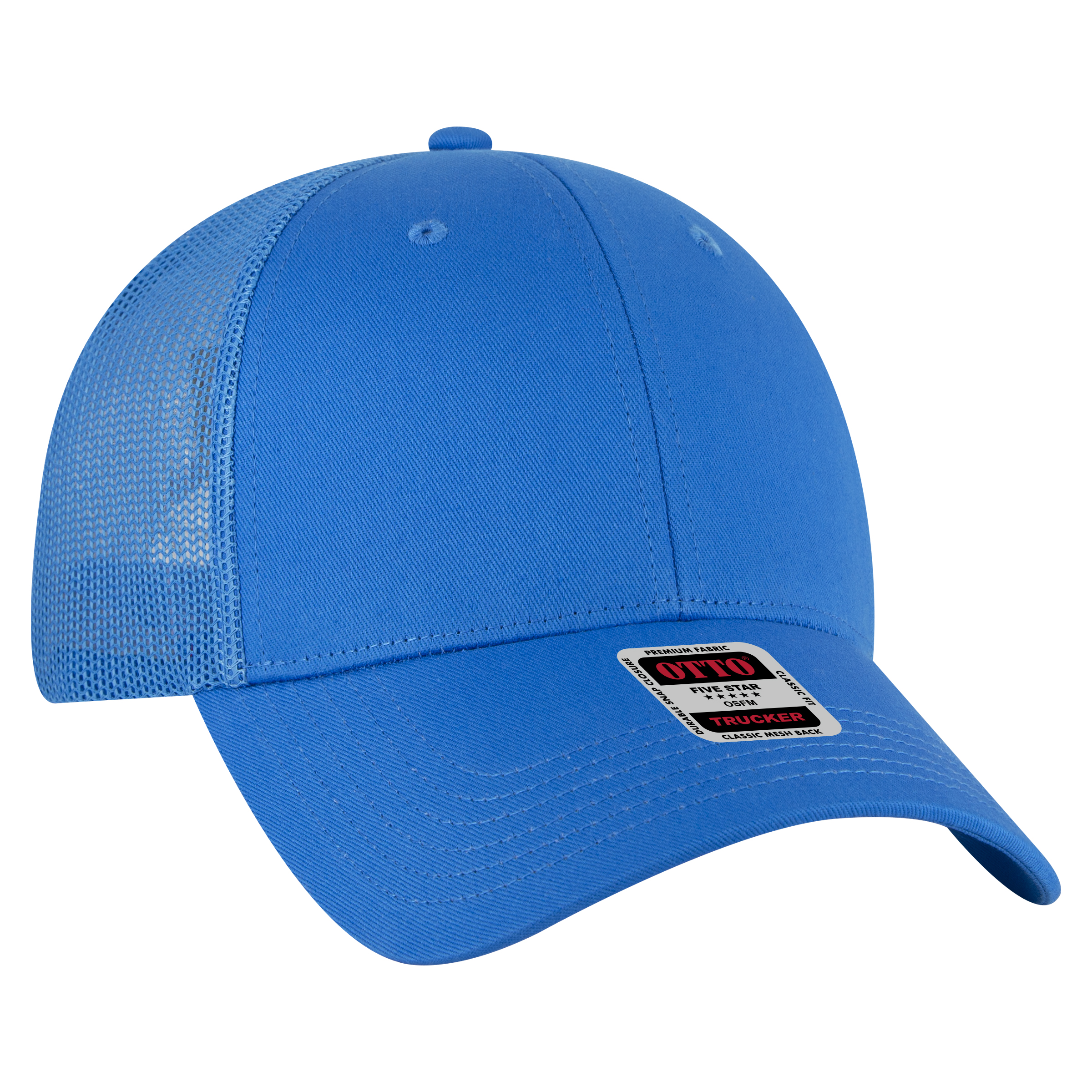 OTTO CAP® 6 Panel Low Profile Mesh Back Trucker Hat 40