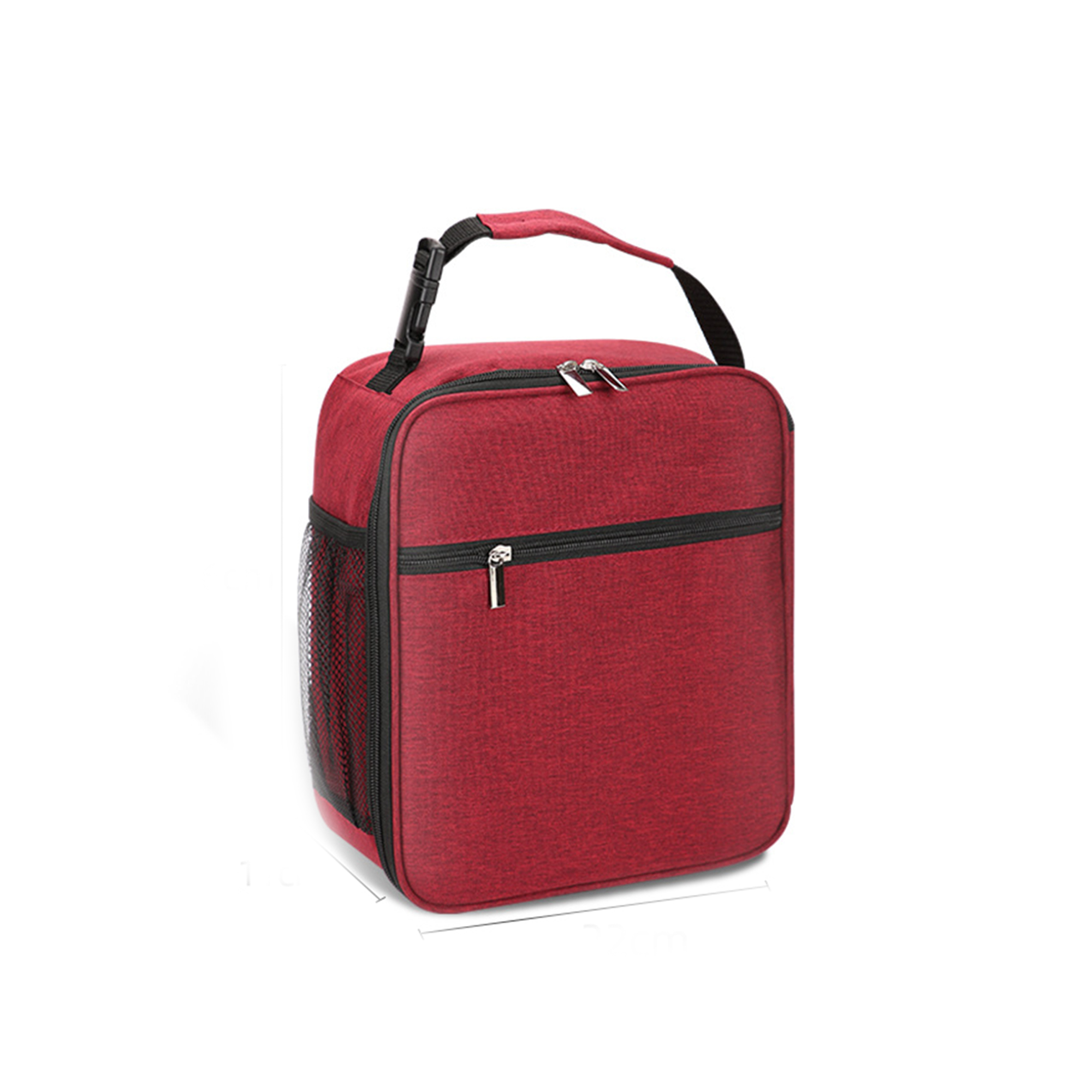 Oxford Cloth Insulated Lunch Cooler Tote 5