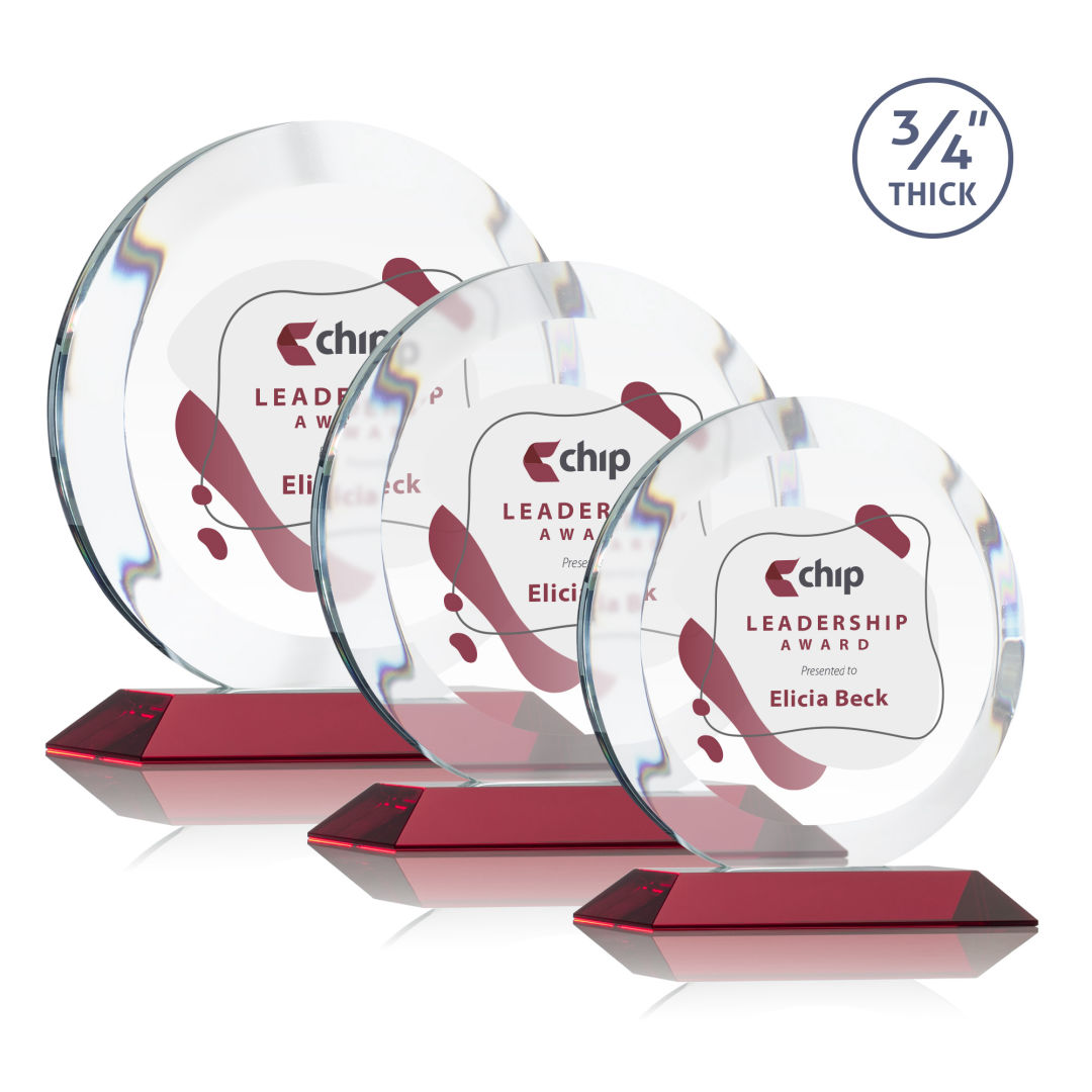 Gibralter VividPrint™ Award - Red 6
