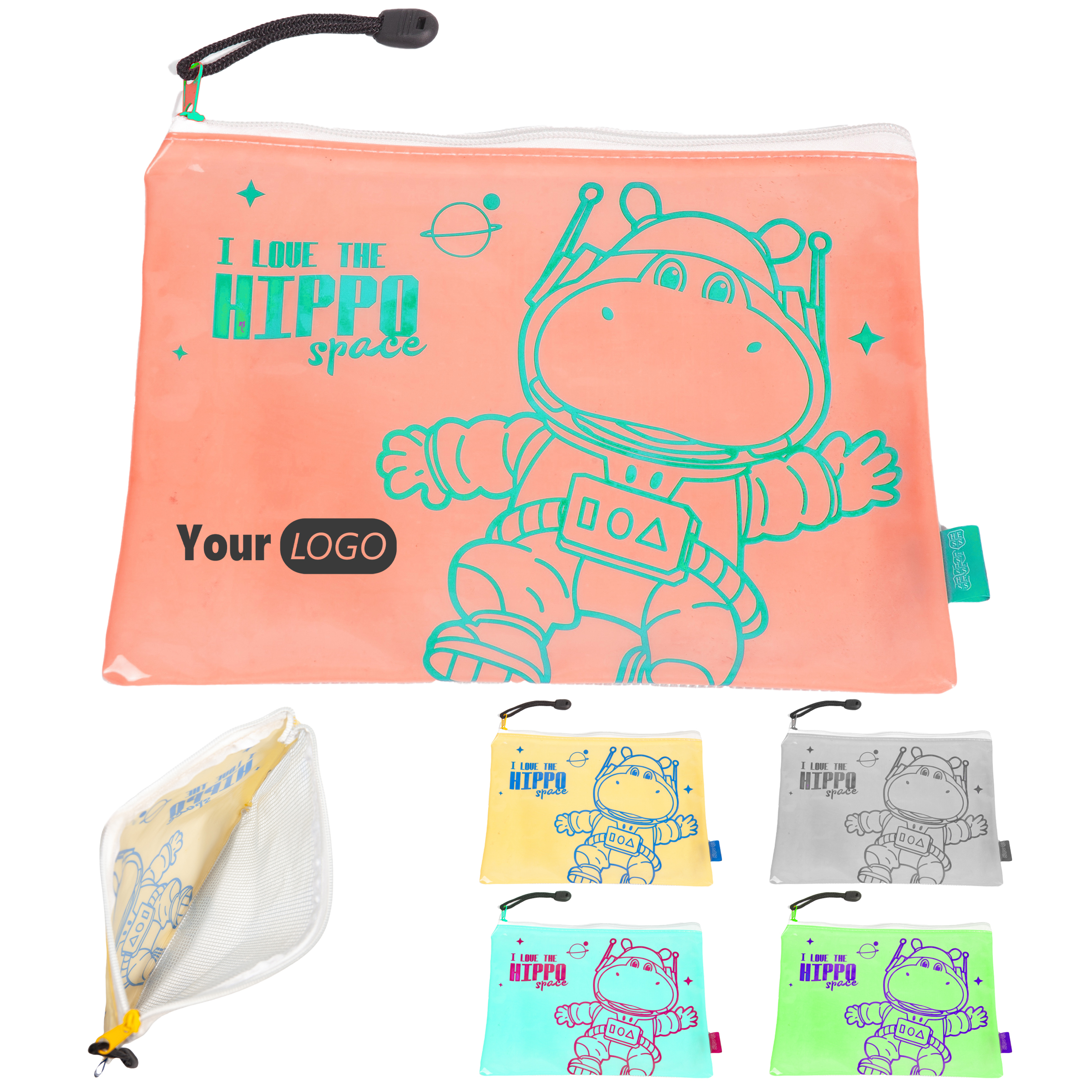 Polyester Customizable Zipper Pouch 2