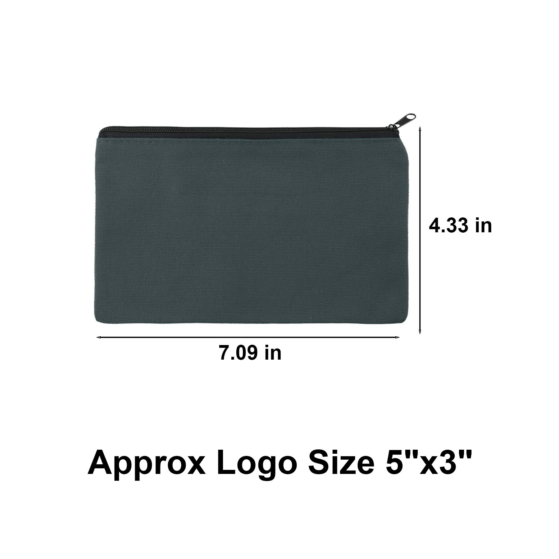 Canvas Pen Pencil Makeup Case Pouch Bag 2
