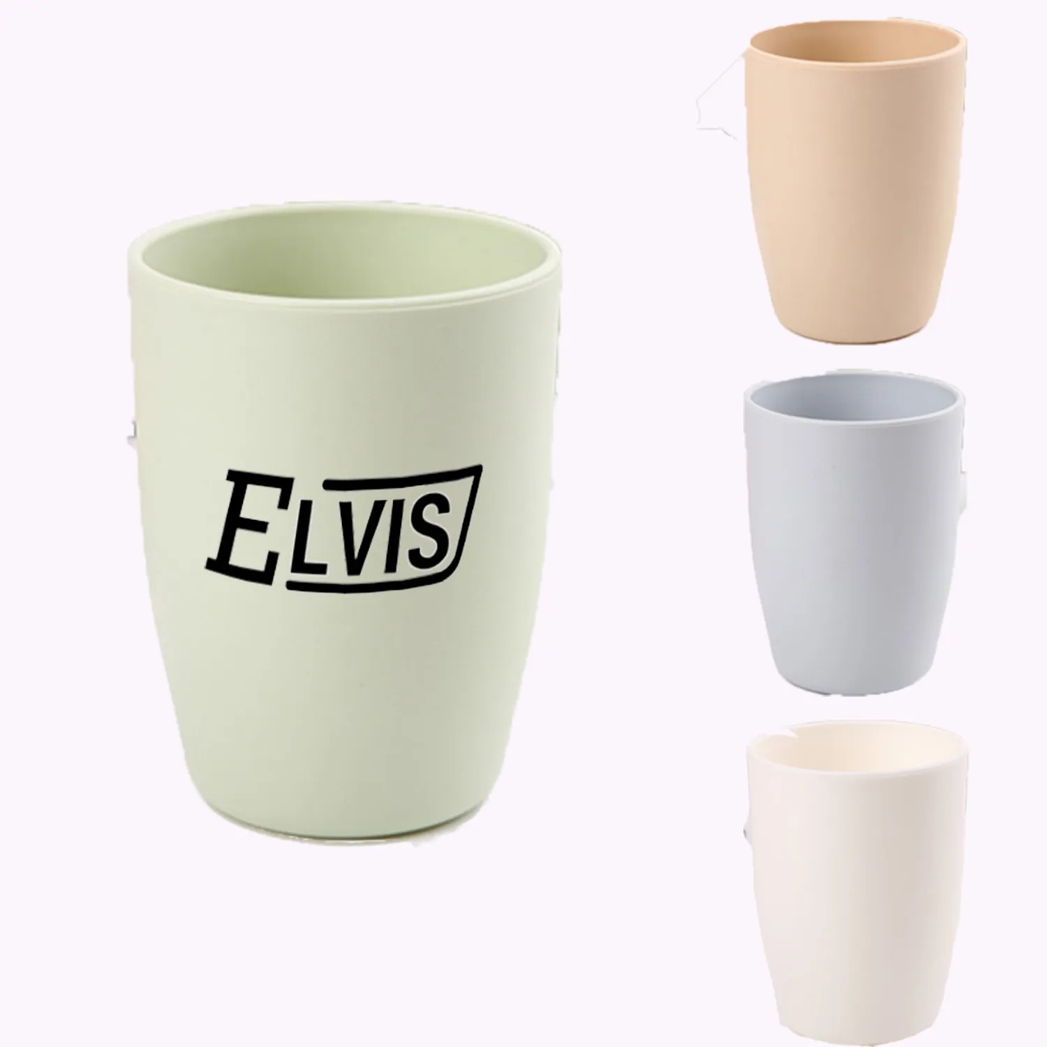Creative Plastic Couple Toothbrush Wash Cup 4