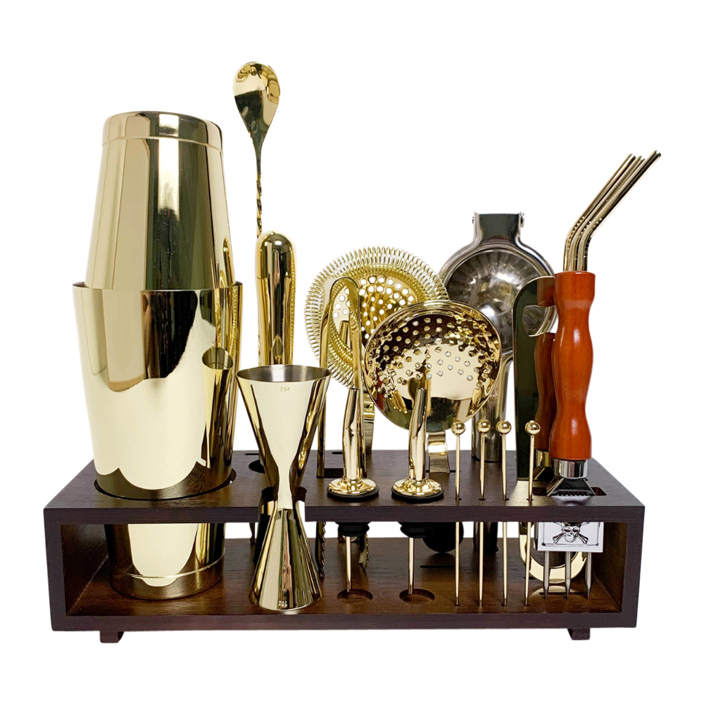 20-pc. Premium Bar Set & Stand 10