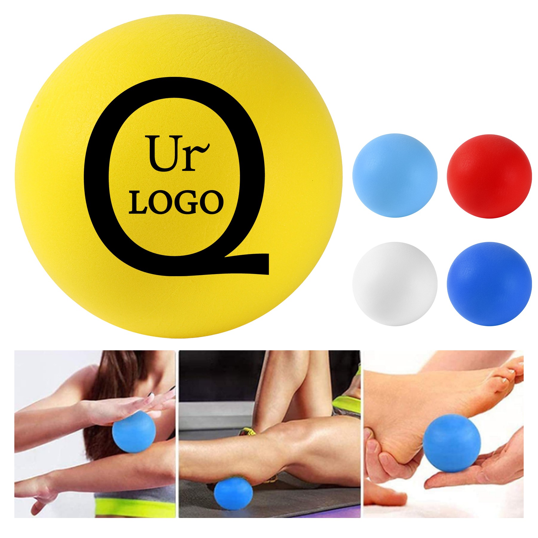 Silicone Lacrosse Muscle Massage Ball 3