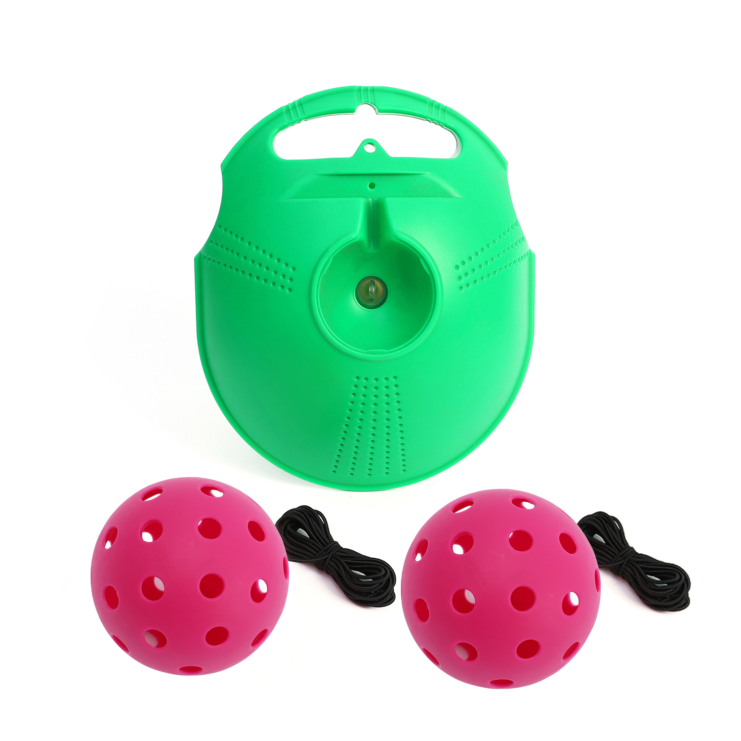 Pickleball Rebound Trainer with 2 Pcs Ball & Elastice Rope 2
