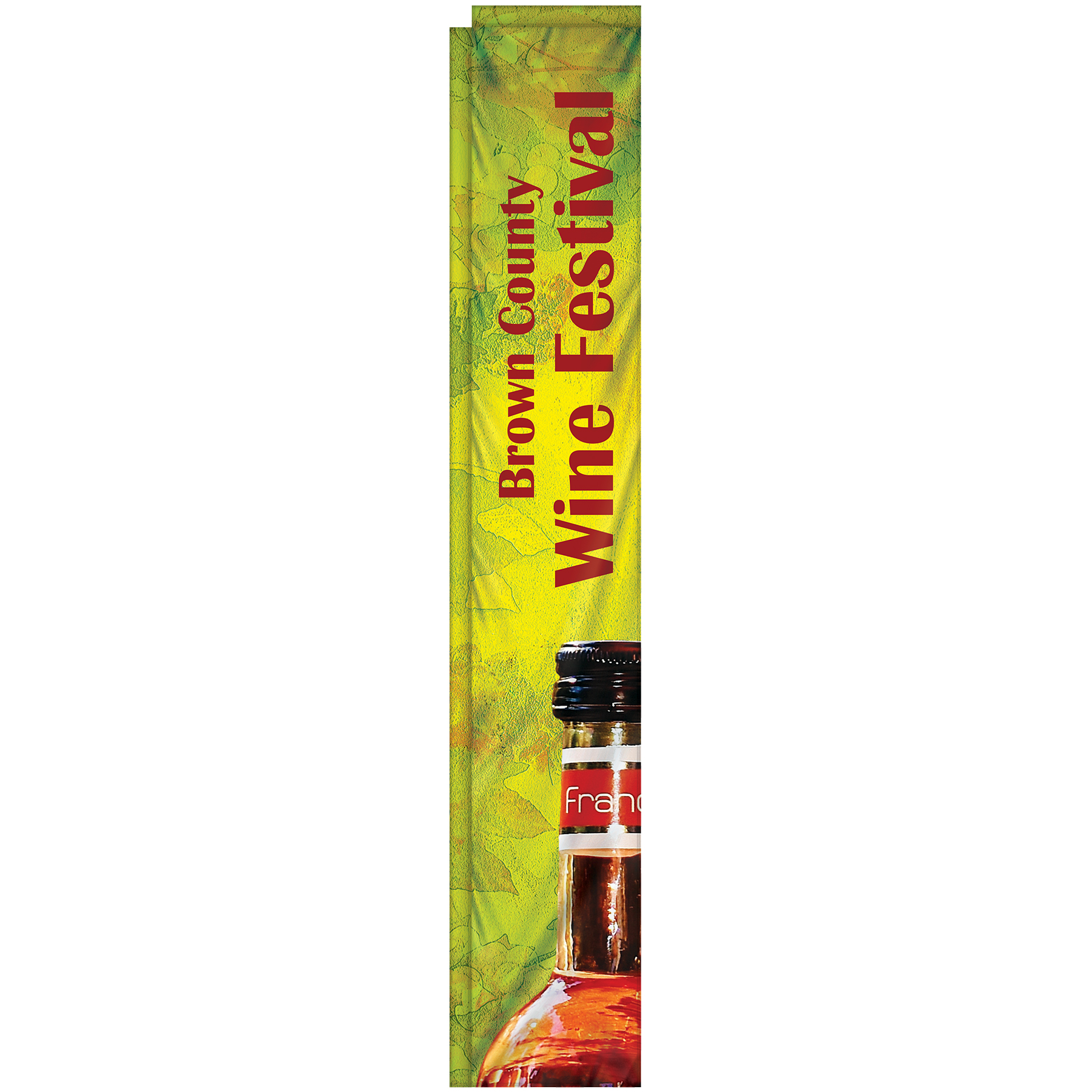 2' X 12' Single Reverse Windchaser Flag 4