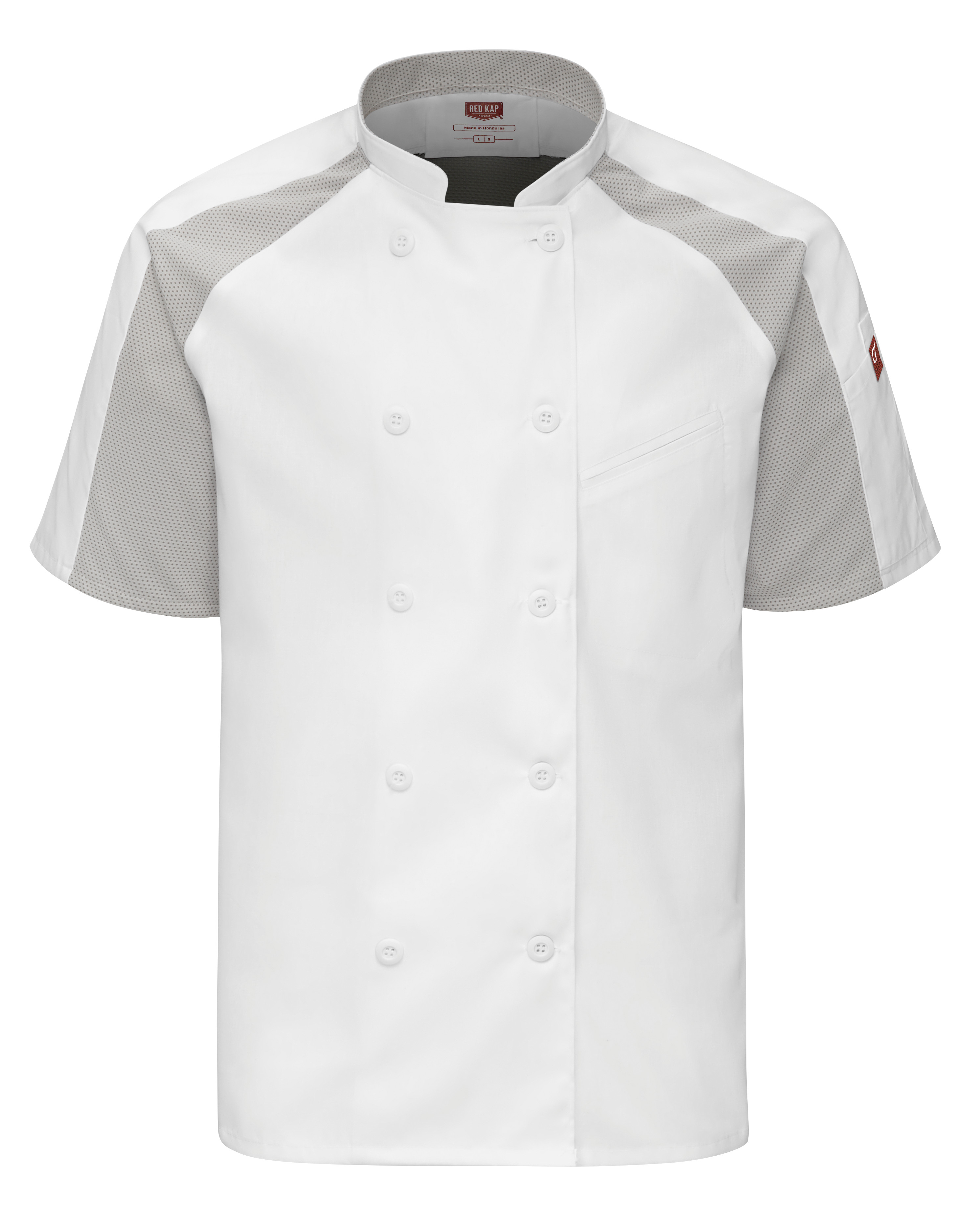 Red Kap® Men's Airflow Raglan Chef Coat with OilBlok 3