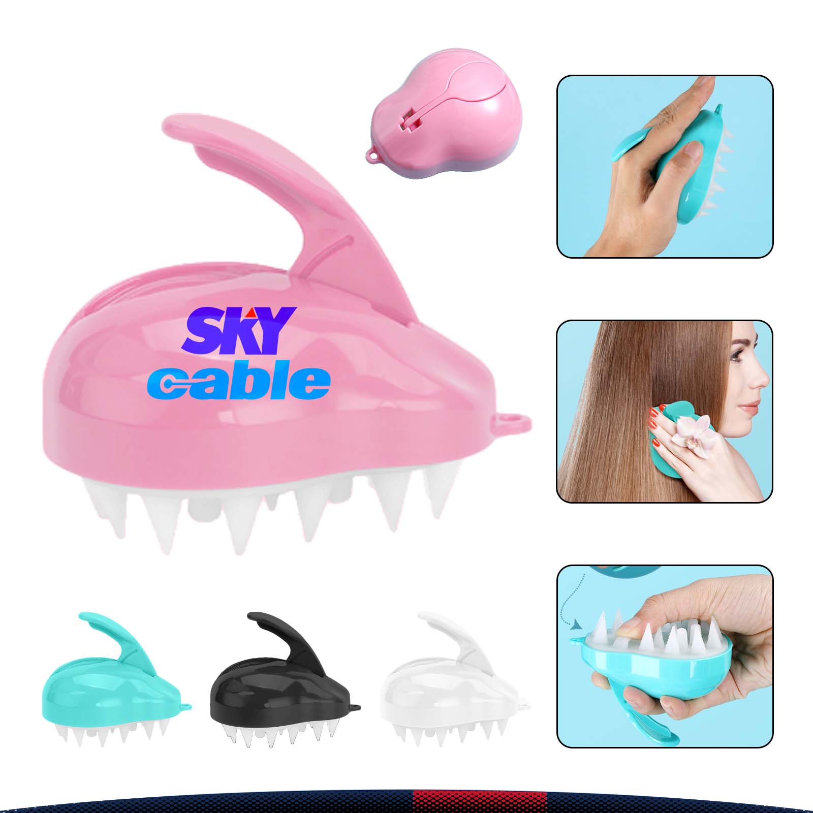 Tecnol Scalp Massager Brush 4