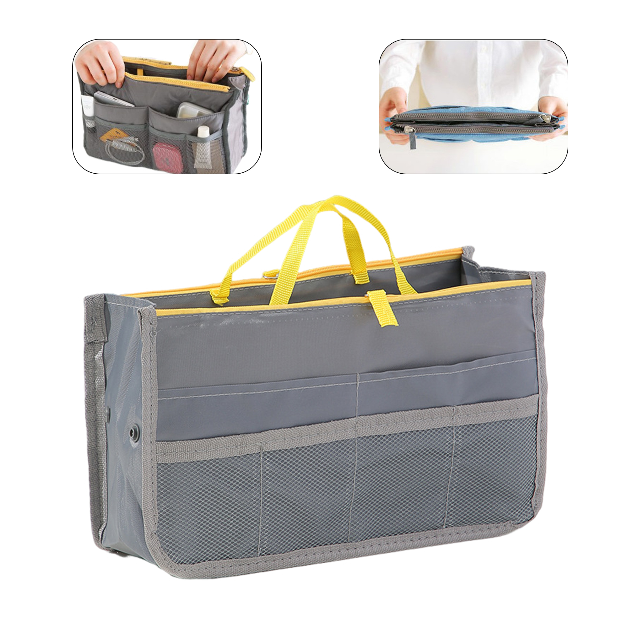 Double Zipper Makeup Bag 7