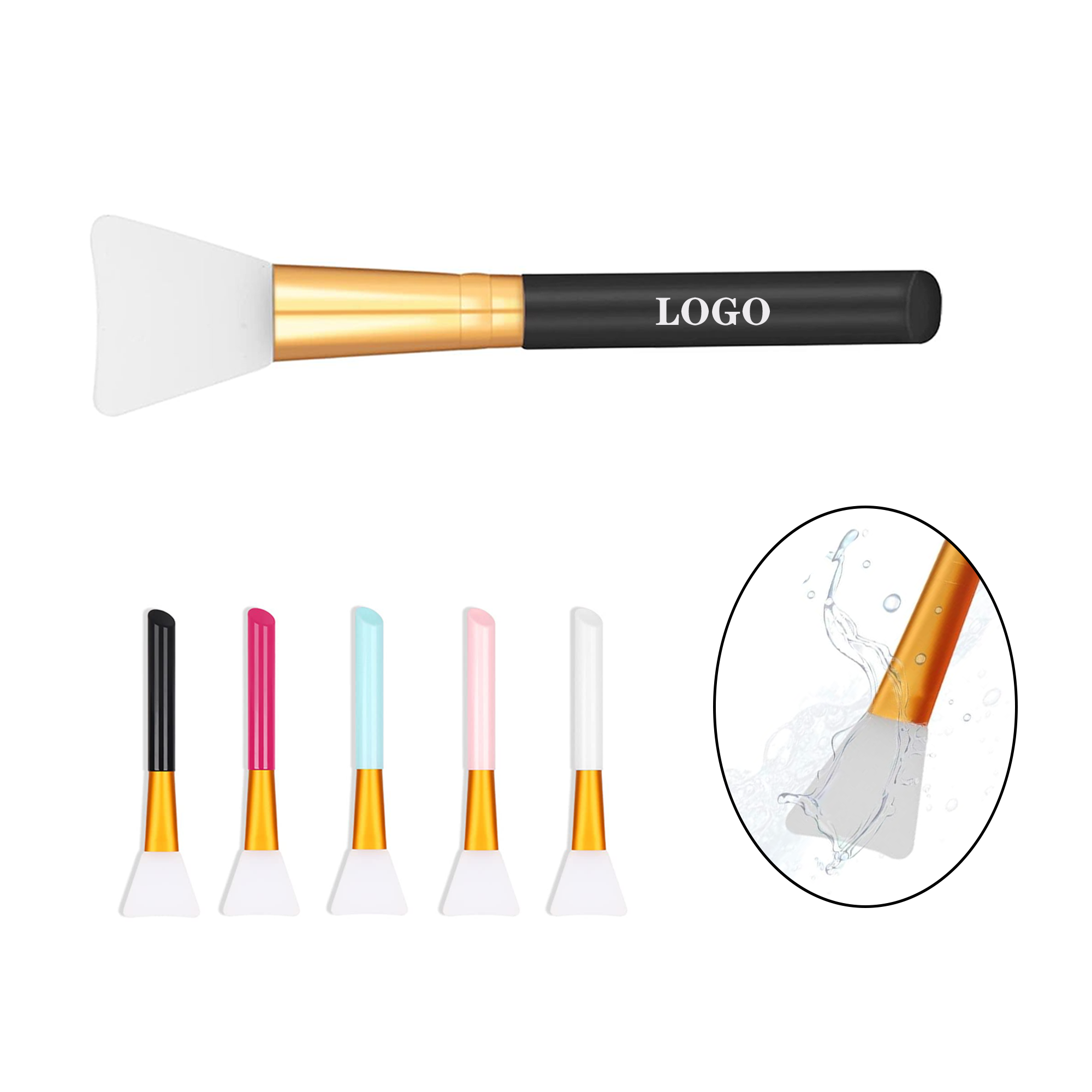 Travel Silicone Beauty Mask Brush 3