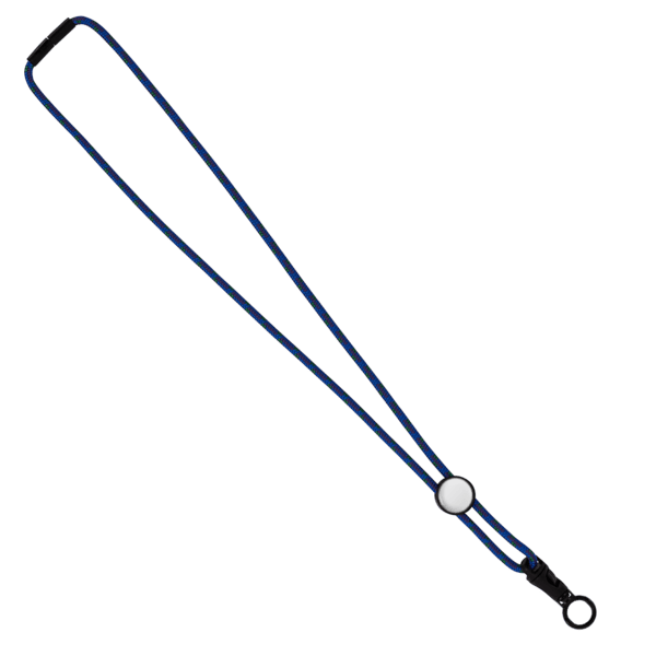 3/16" Nylon Cord Lanyard with Snap-Buckle Release, Standard O-Ring & Slider 81